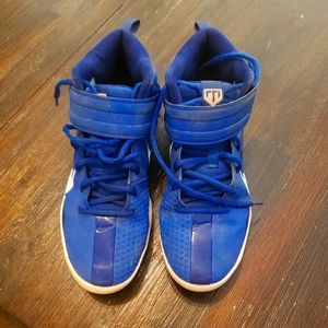 Nike Mike Trout Baseball Cleats Blue Size 7 Boys